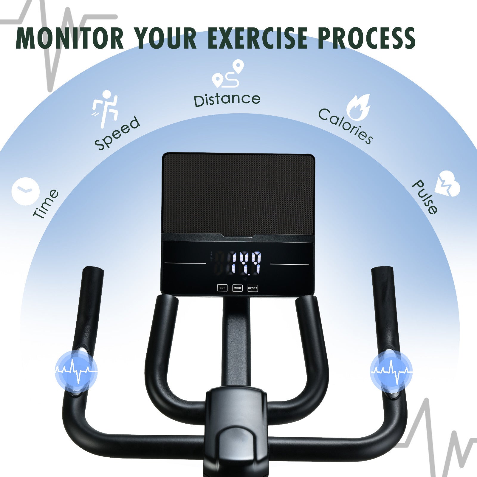 Exercise Bike Cardio Cycle Indoor Training Flywheel 10KG Fitness Spinning Bike