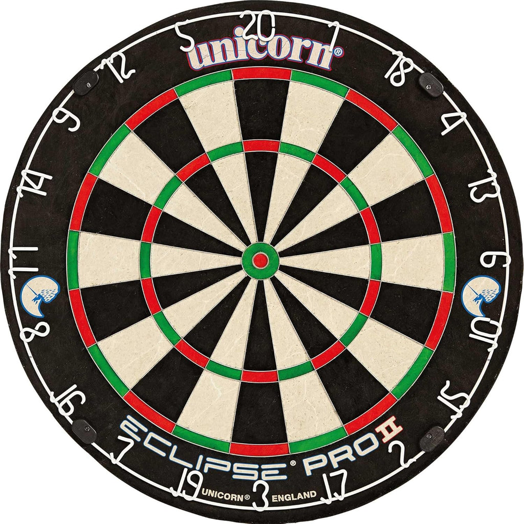 Dartboard | Striker/Eclipse Pro/Pro 2 | Ultra-Visible Number Ring & Spider | Championship Quality Sisal Bristle | Staple-Free Construction