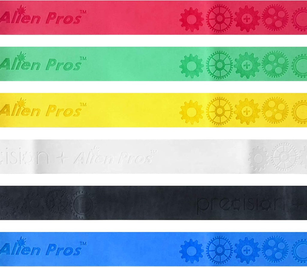 Tennis Racket Grip Tape (6 Grips) Precut & Dry Feel Tennis Grip Designer Overgrip for High Performance